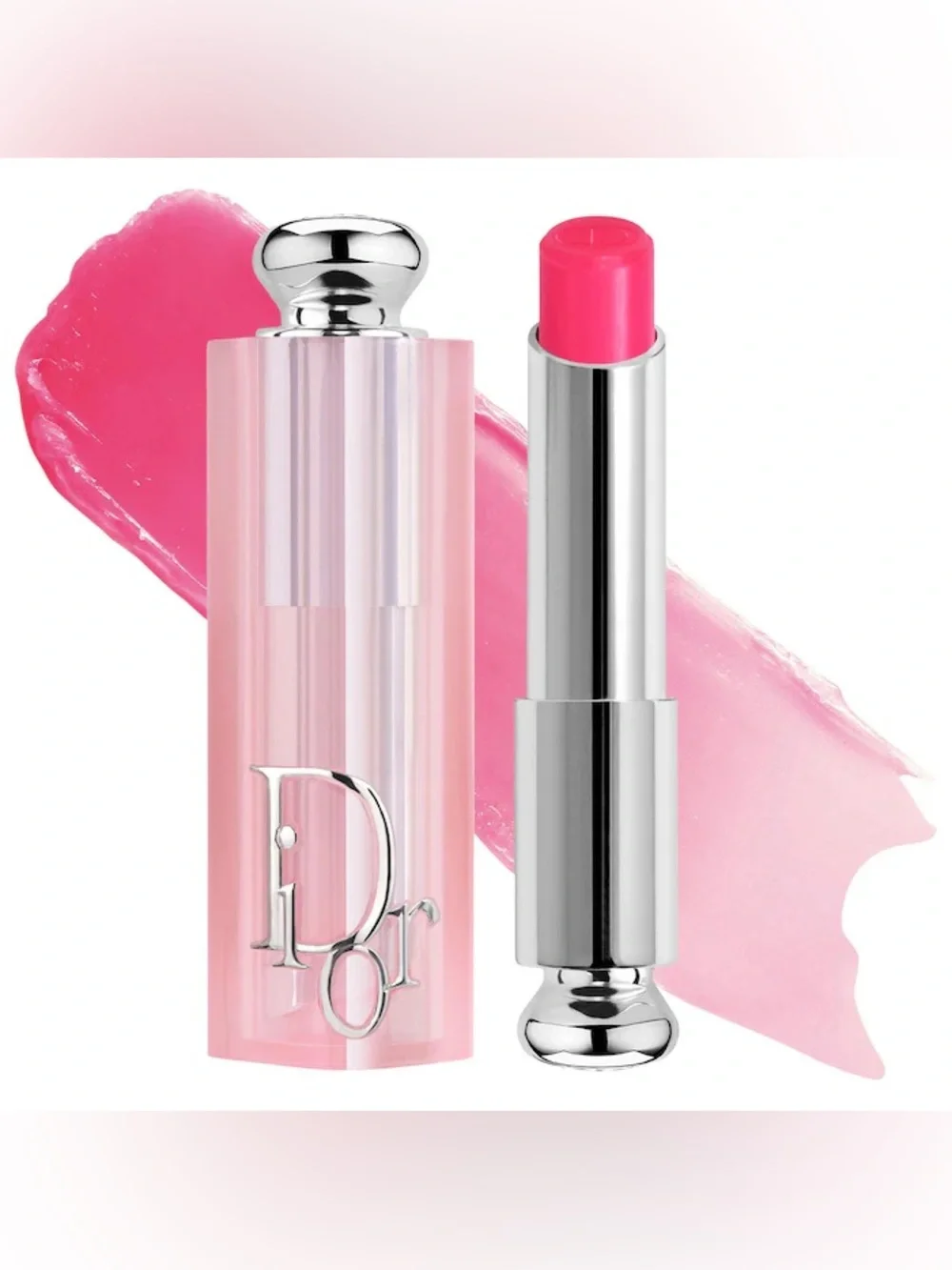 Dior Addict Lip Glow Balm Color: 007 Raspberry - a raspberry cool undertone
